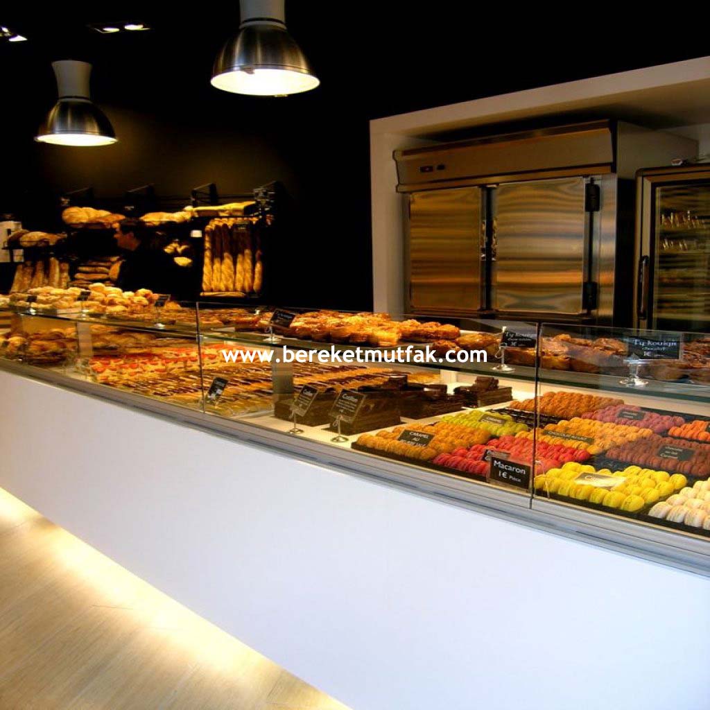 Lazer camlı yapıştırmalı çikolata dolap model